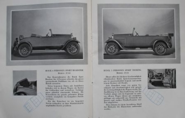 Buick 6 Cylinder Cars Modelprogram 1928 Carbrochure (8696)